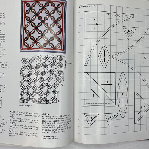 Vintage Great American Quilts 1991 Sandra L O'Brien Quilting Patterns Techniques - Picture 11 of 14